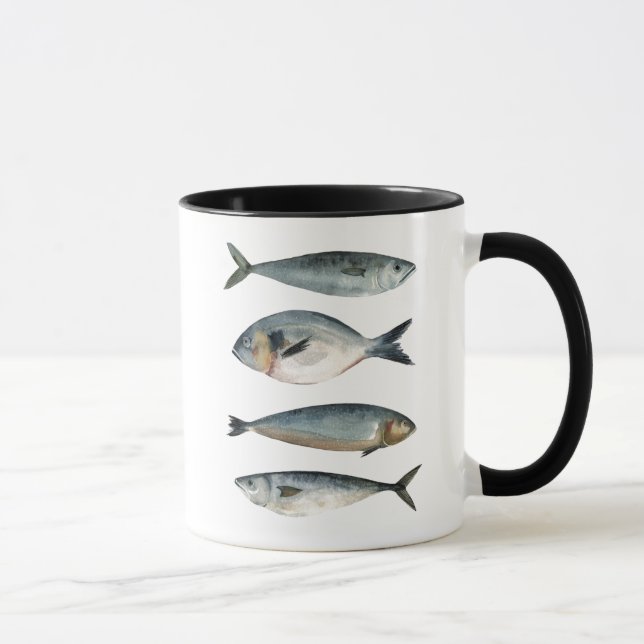 Taza Grupo de los Cuatro Peces (Derecha)