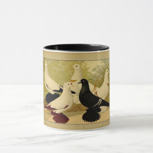Taza Grupo de palomas de café Mug
