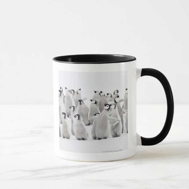 Taza Grupo de pingüinos de emperador (forsteri del (Derecha)
