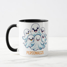 Taza Grupo fantasma de Halloween