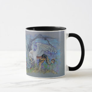 Taza - Gryphon y el gato de hadas