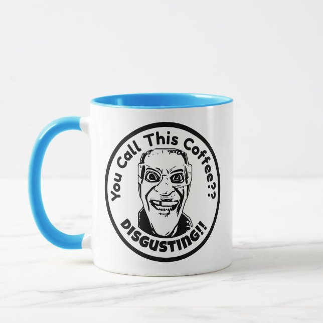 Taza Gshmak Desagradable café Mug (Izquierda)