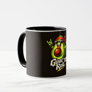 Taza Guac 'n Roll - Paquete de Guac - Amantes de la Com