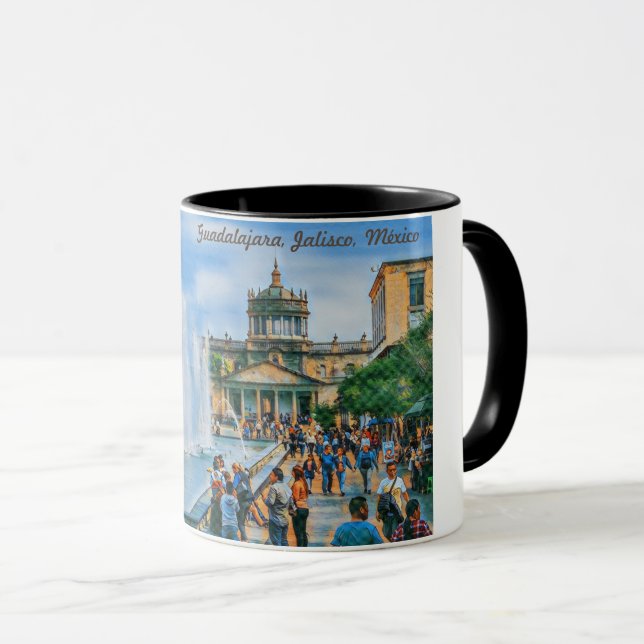 Taza Guadalajara, México Hospicio Cabañas (Anverso derecho)