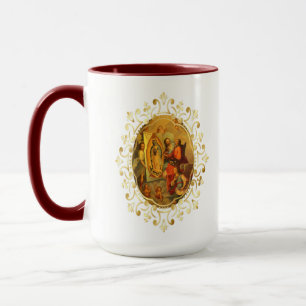 Taza Guadalupe Virgin Mary Painted by God the Father