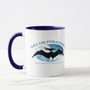 Taza GUARDAR EL PTERANODON de Jeff Willis Art