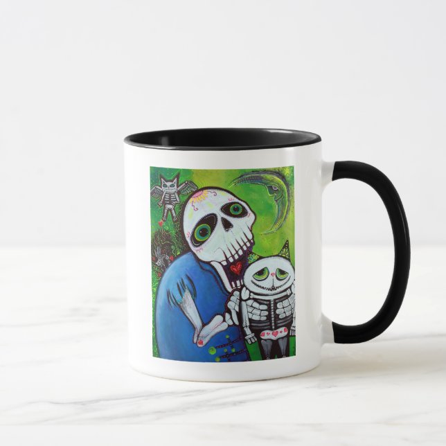Taza Guardas del gato del azúcar (Derecha)