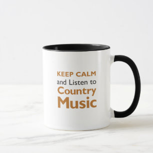 Taza Guarde el país tranquilo