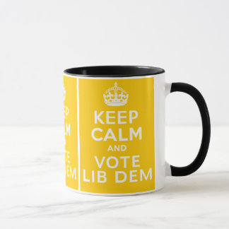 Taza Guarde la calma y vote el ~ Reino Unido político