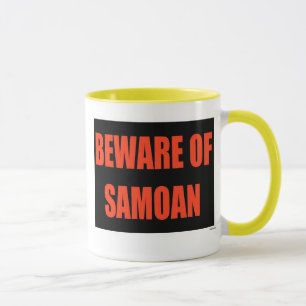 Taza Guárdese de samoano