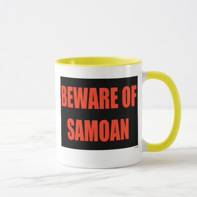 Taza Guárdese de samoano (Derecha)