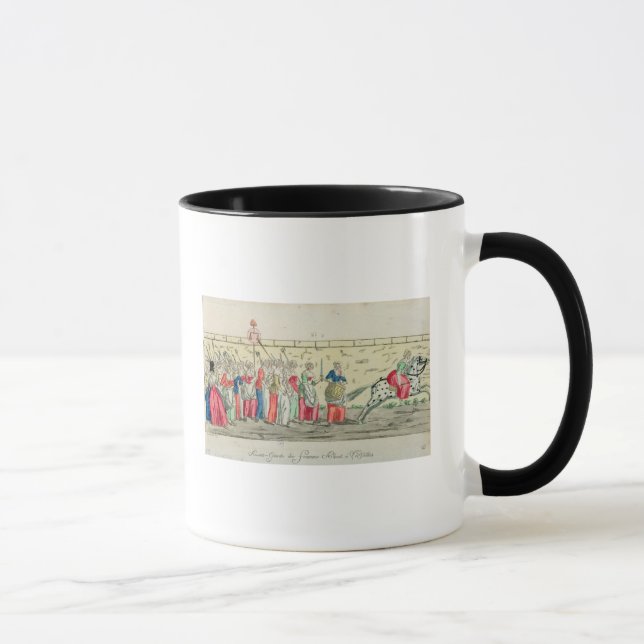 Taza Guardia avanzado de las mujeres que van a (Derecha)