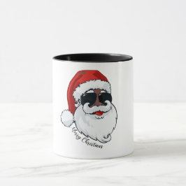 Taza Guay Black Santa Classic Mug