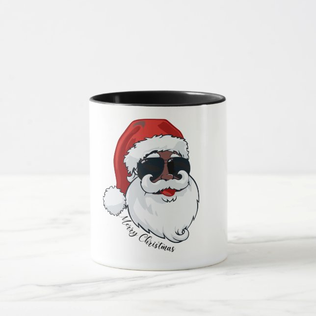 Taza Guay Black Santa Classic Mug (Centro)