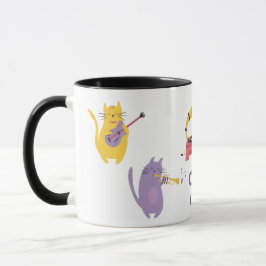 Taza Guay Cats Jazz