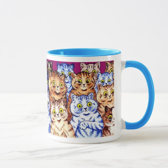 Taza Guay Cats Mug por Louis Wain (Derecha)