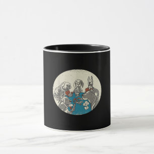 Taza Guay Cute Dogs Jugando Tarjetas Poker Texas Holdem