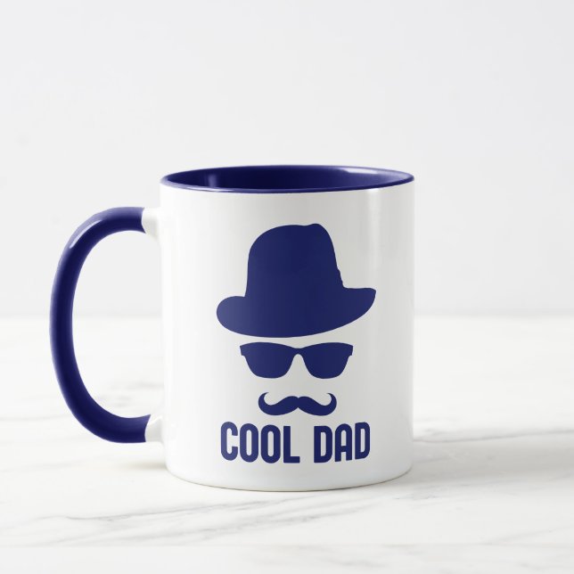 Taza Guay Dad Mejor DAD Ever regalo elegante de diversi (Izquierda)