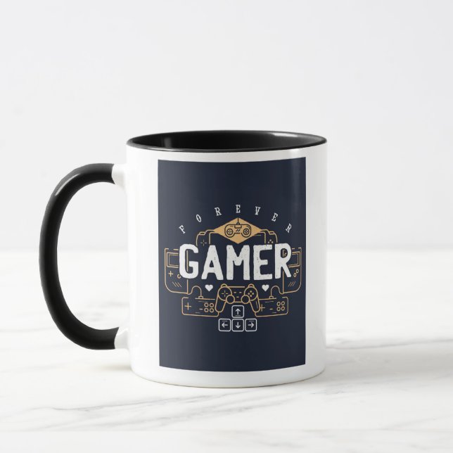 Taza Guay Forever GAMER Gaming Gifts Adolescente Chica (Izquierda)