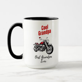Taza Guay Grandpa Motorcycle Mug