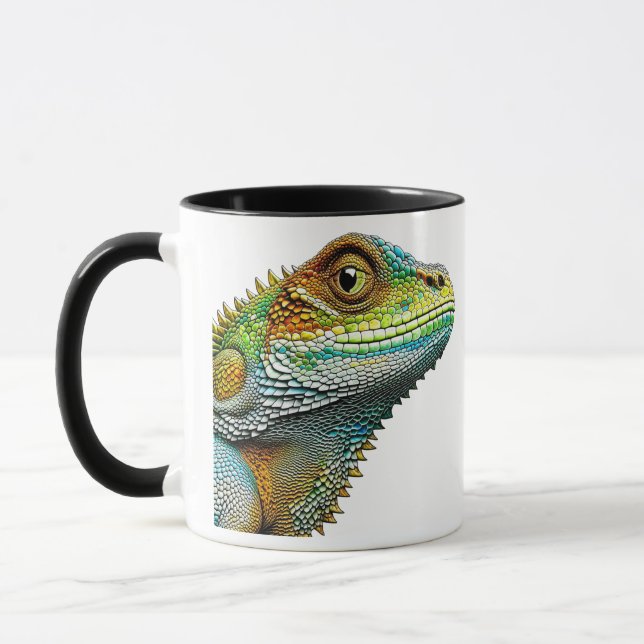 Taza Guay Look Lizard AI Art (Izquierda)