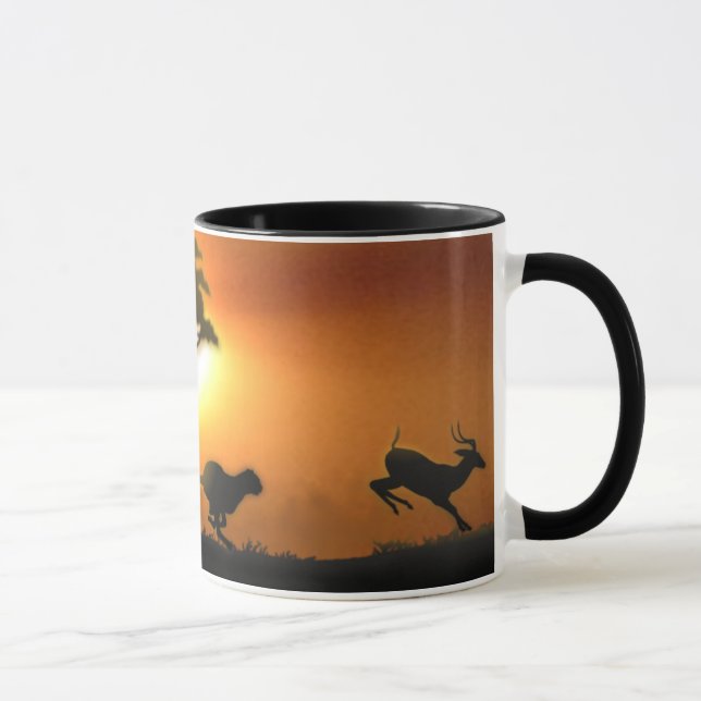 Taza Guepardo y Gazelle (Derecha)