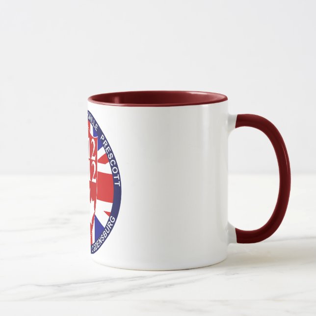 Taza Guerra del café Mug 1 de 1812 (Derecha)