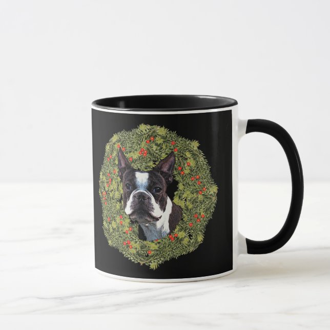 Taza Guerra del Terrier de Boston (Derecha)
