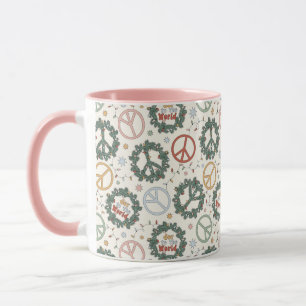 Taza Guerras de paz y alegría para el patrón mundial