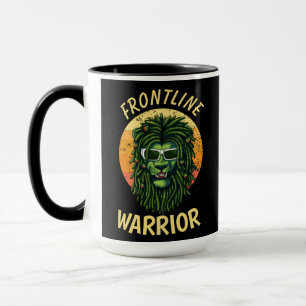 Taza Guerrero amarillo de primera línea