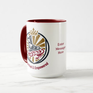 Taza Guerrero Cristiano Empoderado Protegido Lucas 10 1