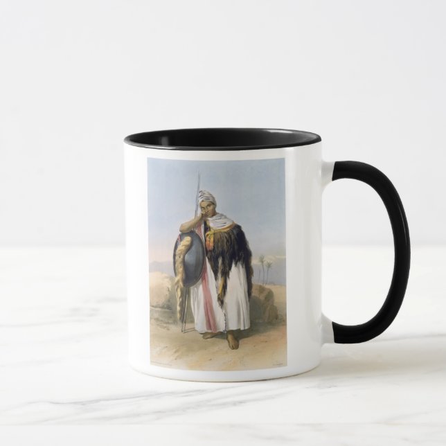 Taza Guerrero del Amhara, Etiopía, ilustracion de ' (Derecha)