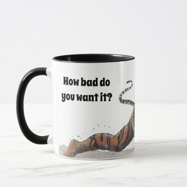 Taza Guerrero del gato jugando al tazón de voleibol de  (Izquierda)