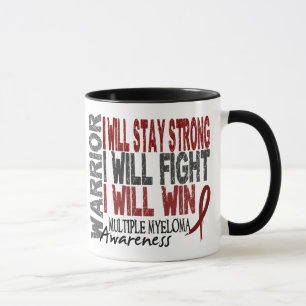 Taza Guerrero del mieloma múltiple