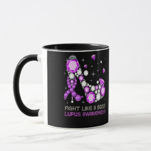 Taza Guerrero Púrpura Lucha Contra El Lupus Como Un Jef