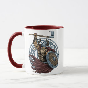 Taza Guerrero Vikingo de Valhalla