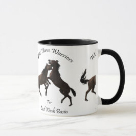 Taza Guerreros del caballo salvaje