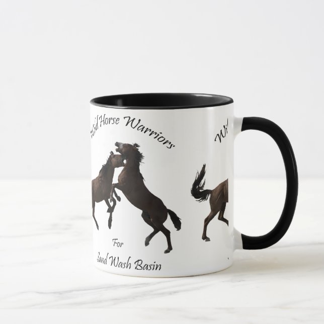 Taza Guerreros del caballo salvaje (Derecha)