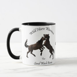 Taza Guerreros del caballo salvaje
