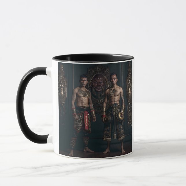 Taza Guerreros Muay Thai (Izquierda)