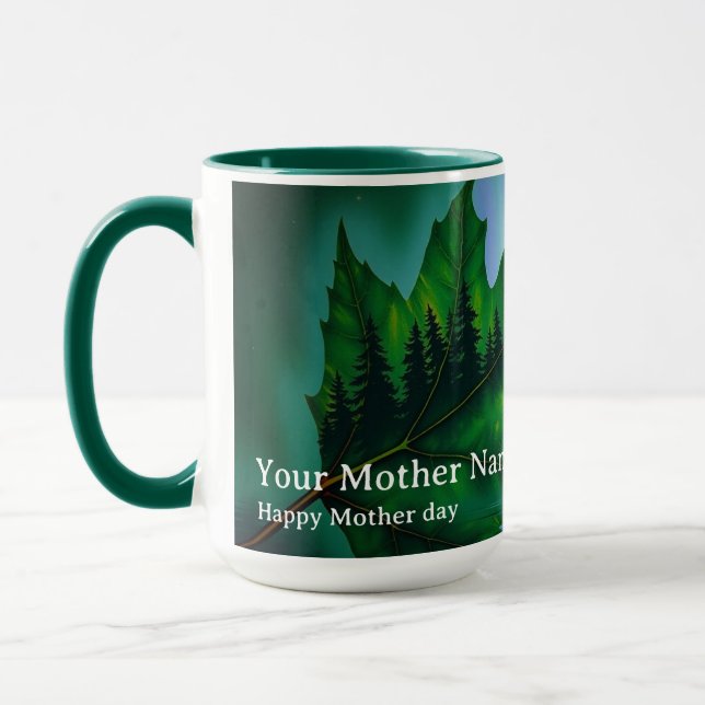 Taza Guía de Canoa del Río Maple Aurora (Izquierda)