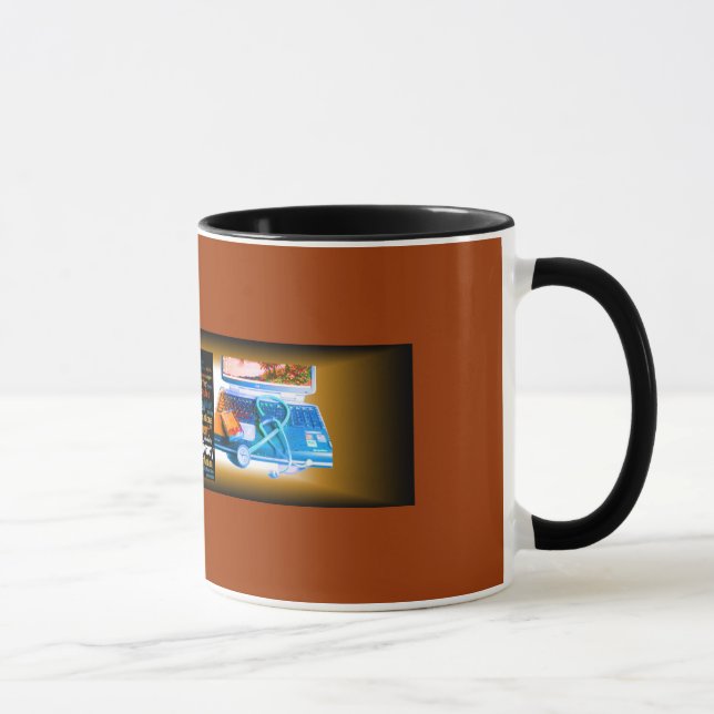 Taza Guía de supervivencia de la ALTA TECNOLOGÍA (Derecha)