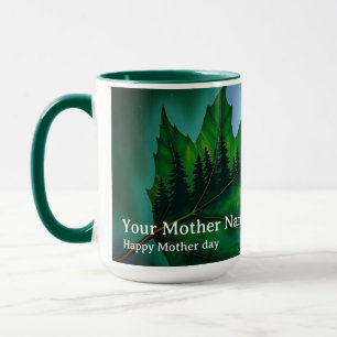 Taza Guía del río en canoa Maple Aurora