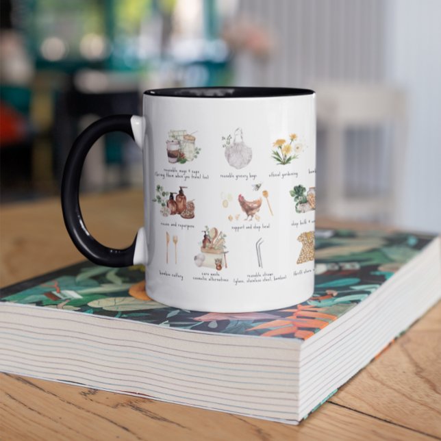 Taza Guía ecológica de estilo de vida sostenible | Desp (Subido por el creador)