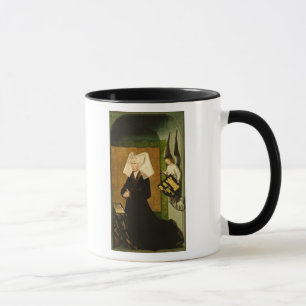 Taza Guigone de Salins, esposa del donante