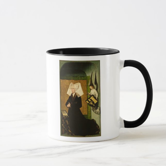 Taza Guigone de Salins, esposa del donante (Derecha)
