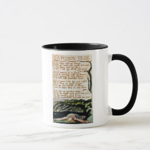 Taza Guillermo Blake el un árbol del veneno