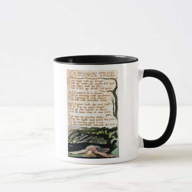 Taza Guillermo Blake el | un árbol del veneno (Derecha)