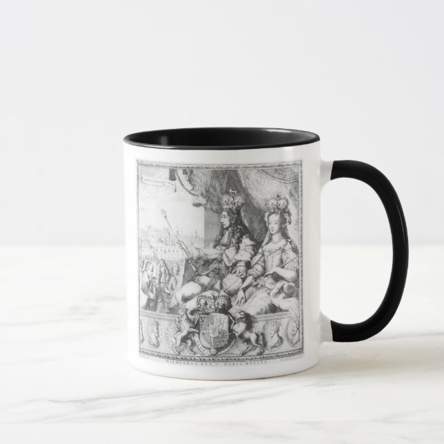 Taza Guillermo III y Maria II (Derecha)