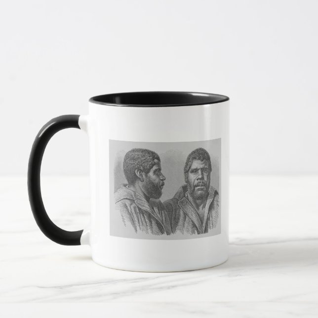 Taza Guillermo Lanney, el último tasmano (Izquierda)